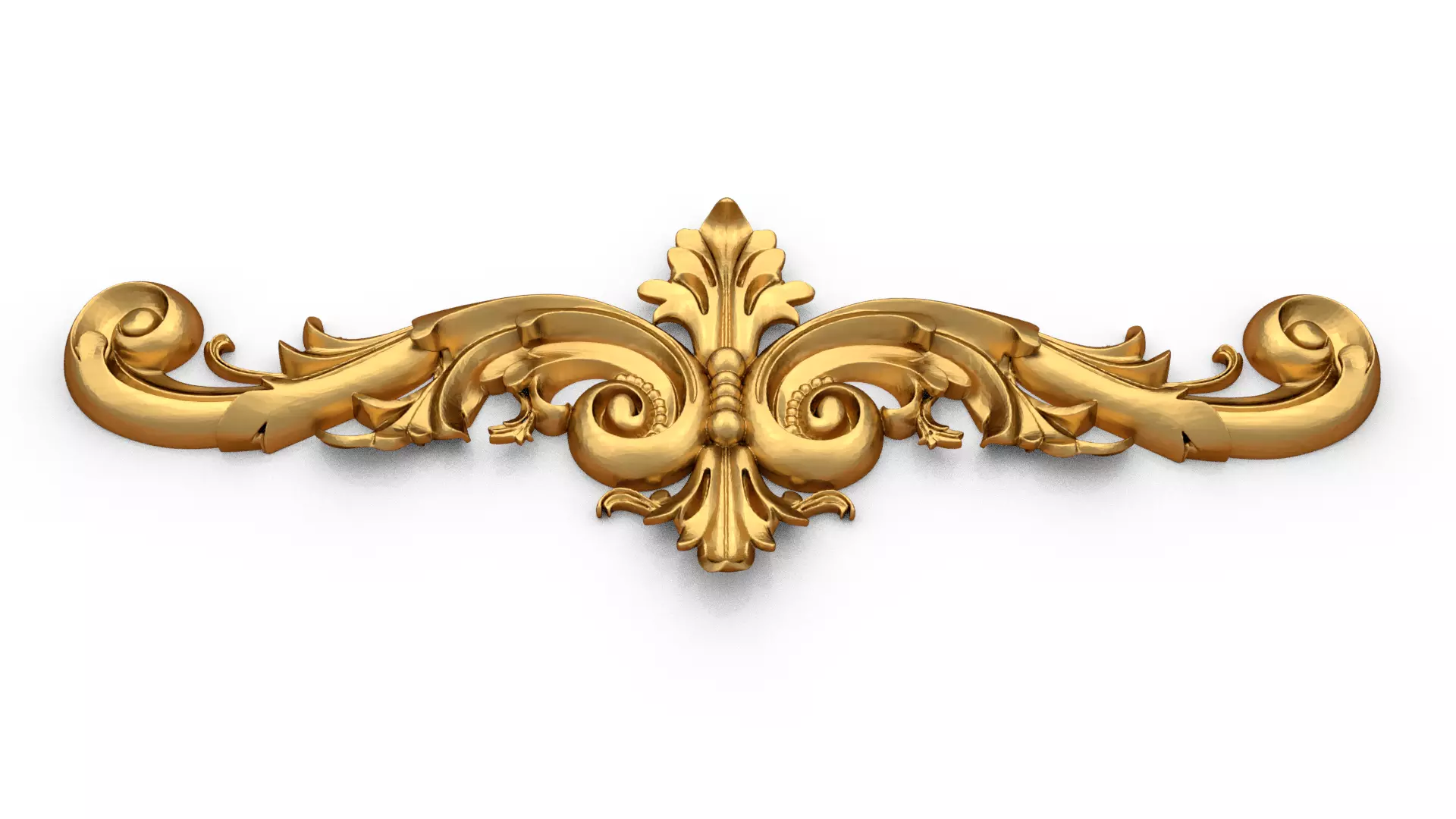 carved classic decorative ornament cnc 3d printing stl 61 3D model_4