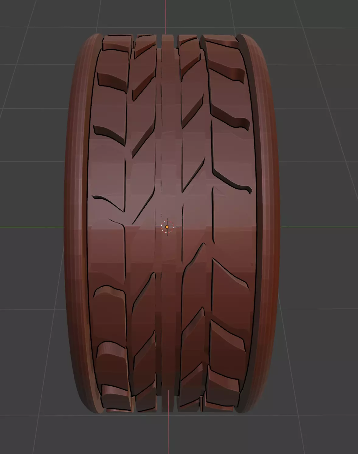 ring tyre 3D print model_4
