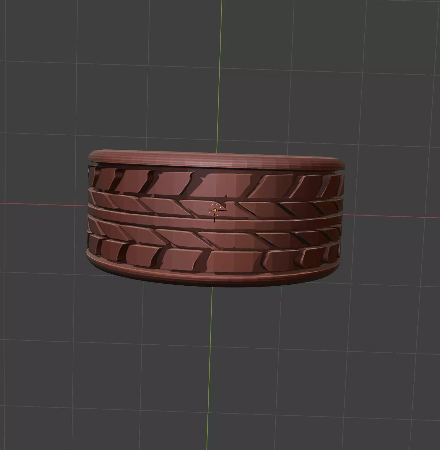 ring tyre 3D print model_2
