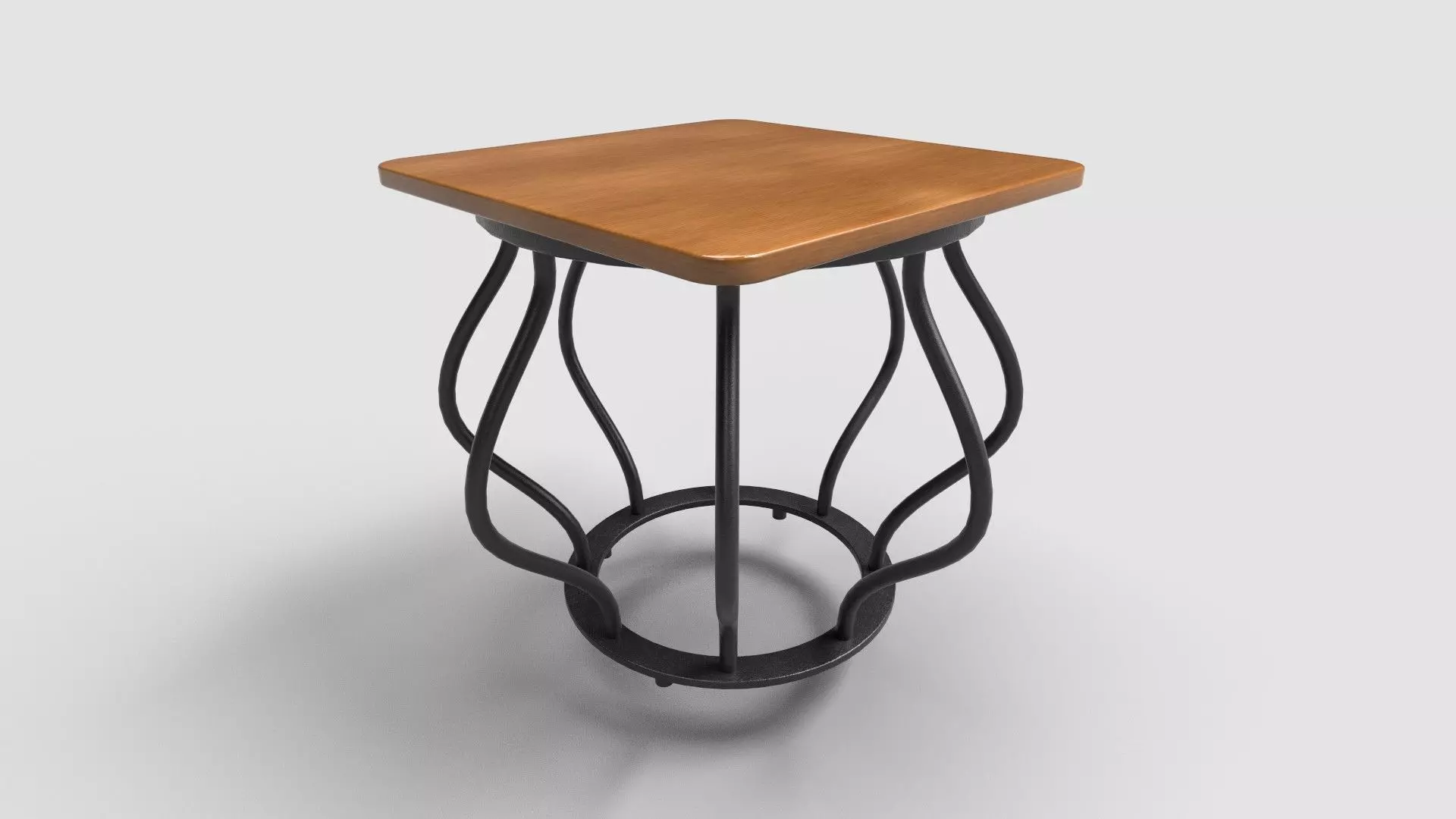 Square Table CG104 3D model_0