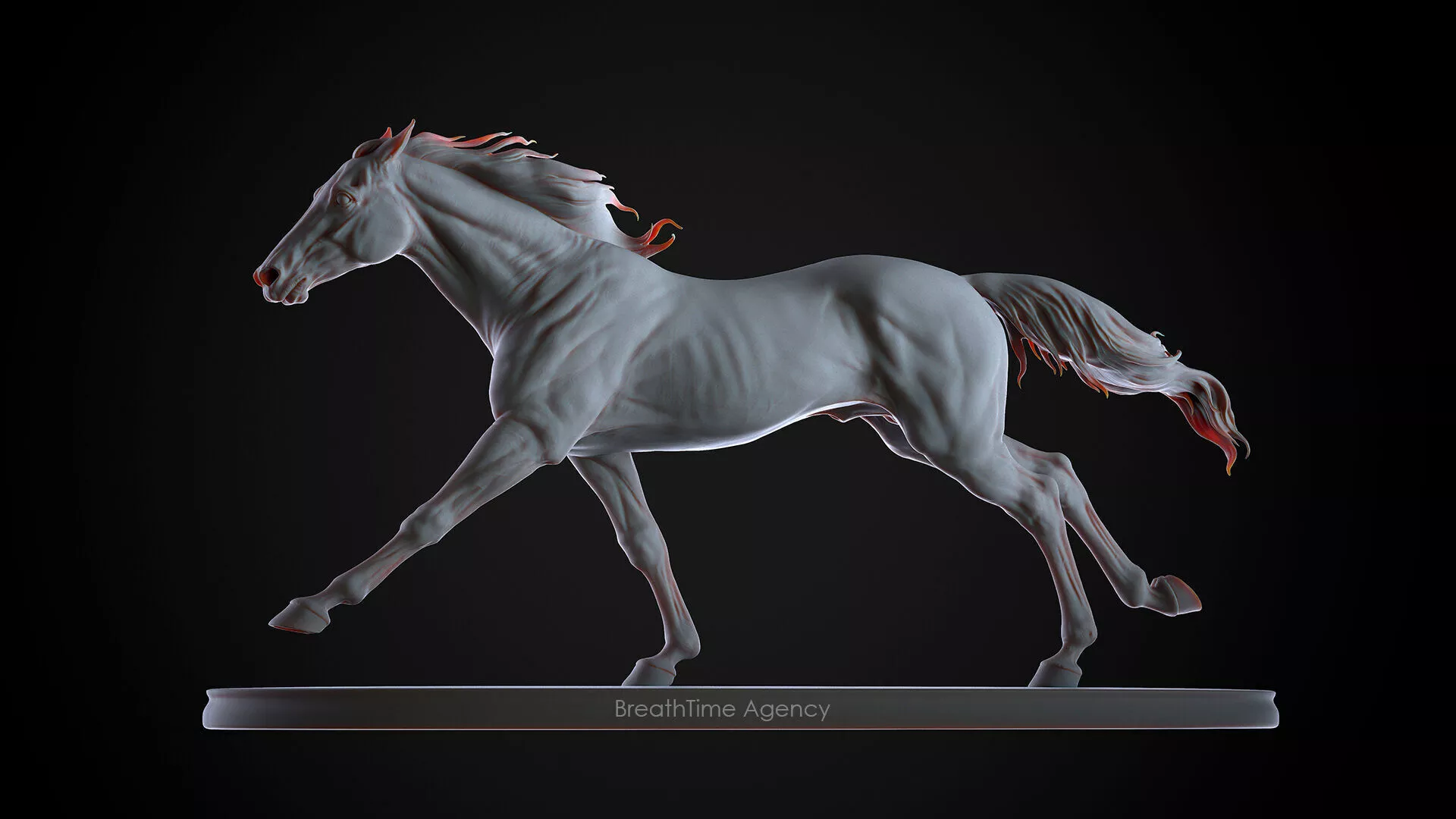 RaceHorse - 3D Model HighRes Edition 3D print model