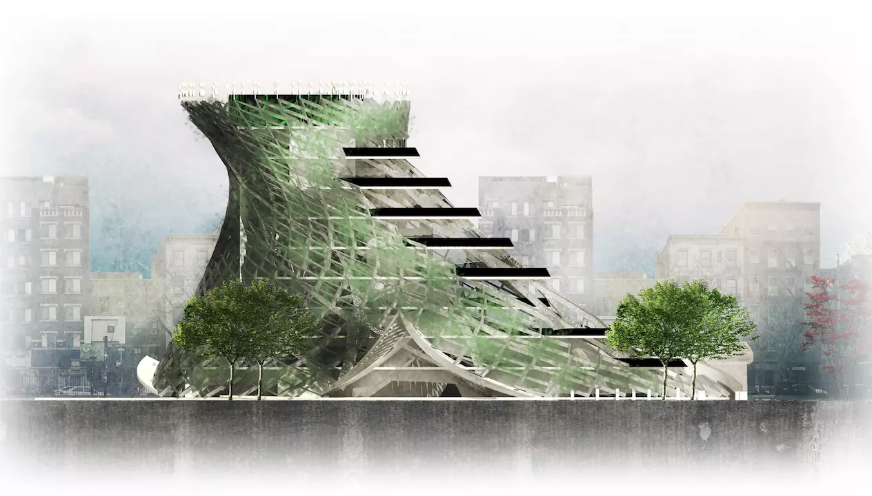 Parametric Building 3D model