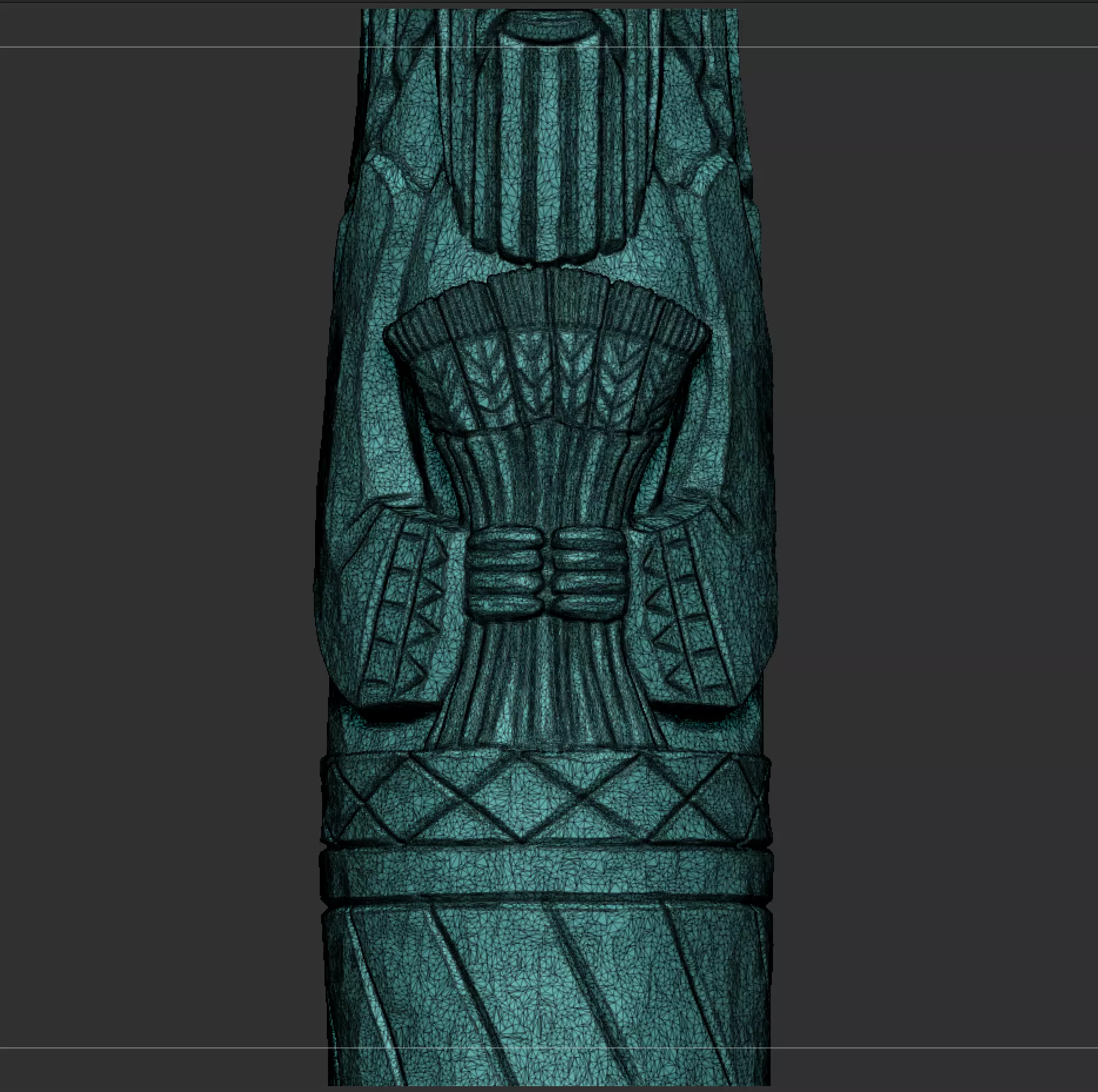 Slavic God Dazhdbog 3D print model_7