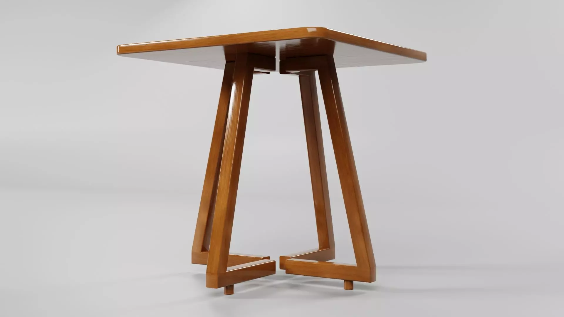 Square Table CG109 3D model_4