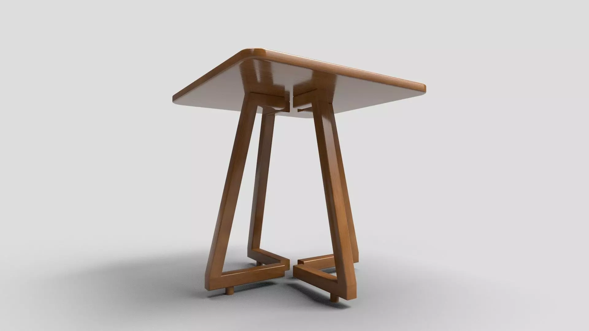 Square Table CG109 3D model_2