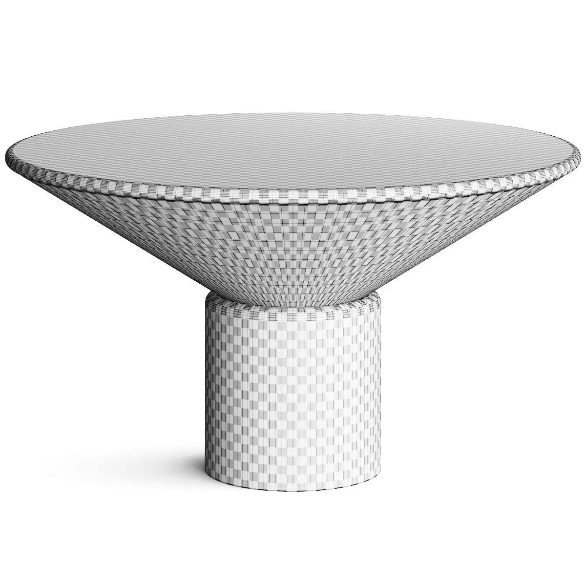 Emmanuel Levet Stenne Spin Dining Table 3D model_1