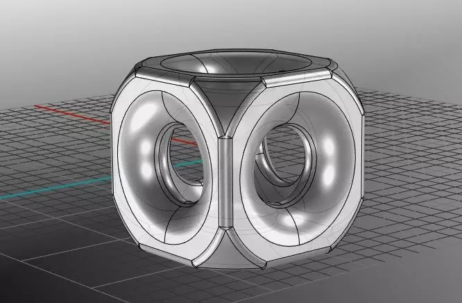 Orbicube 3D print model_0