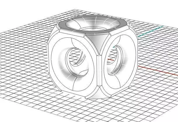 Orbicube 3D print model_3