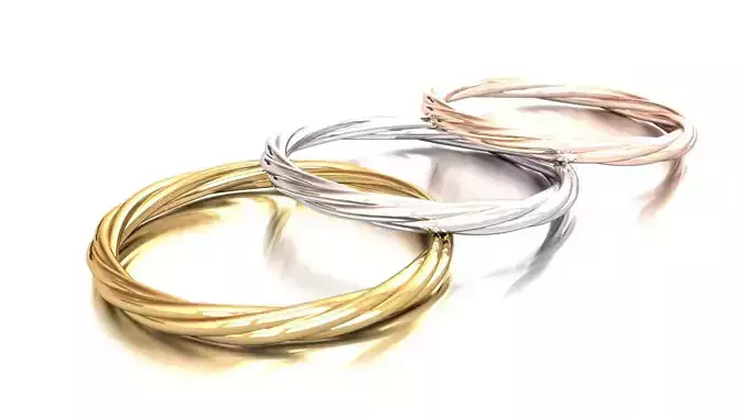 stack ring 3D print model