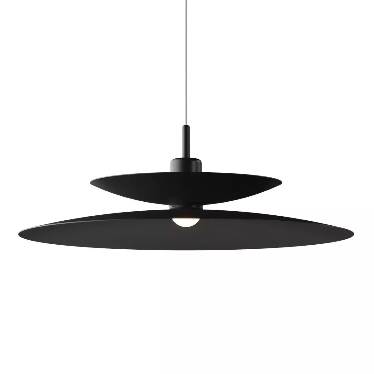 Plane Pendant Lamp 3D model_1