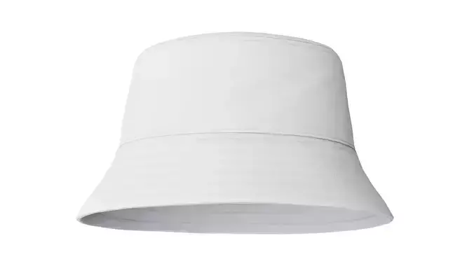 Bucket Hat 03 Low-poly 3D model