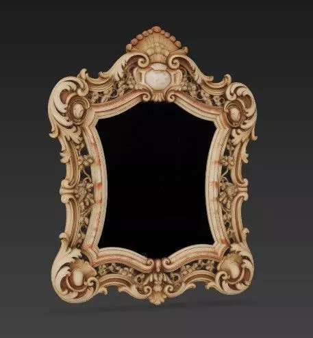 Baroque and Rococo Decorative Frame Collection 3D print model_16