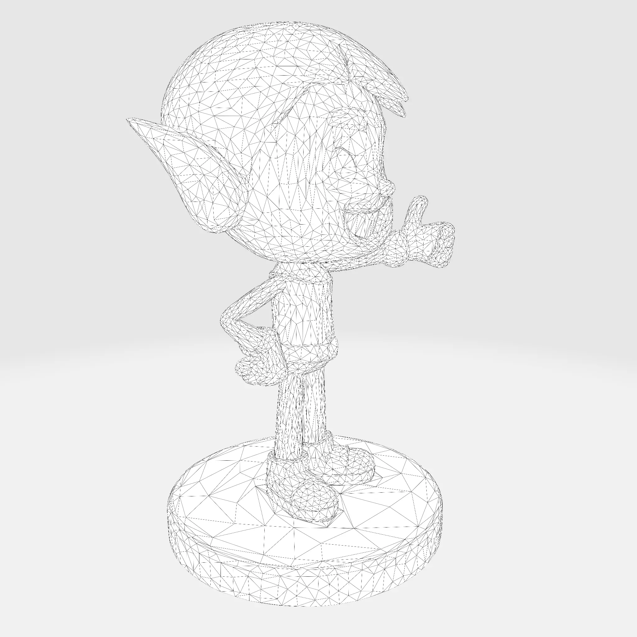 Beasty Boy Stylized 3D Print Ready Character 3D print model_21