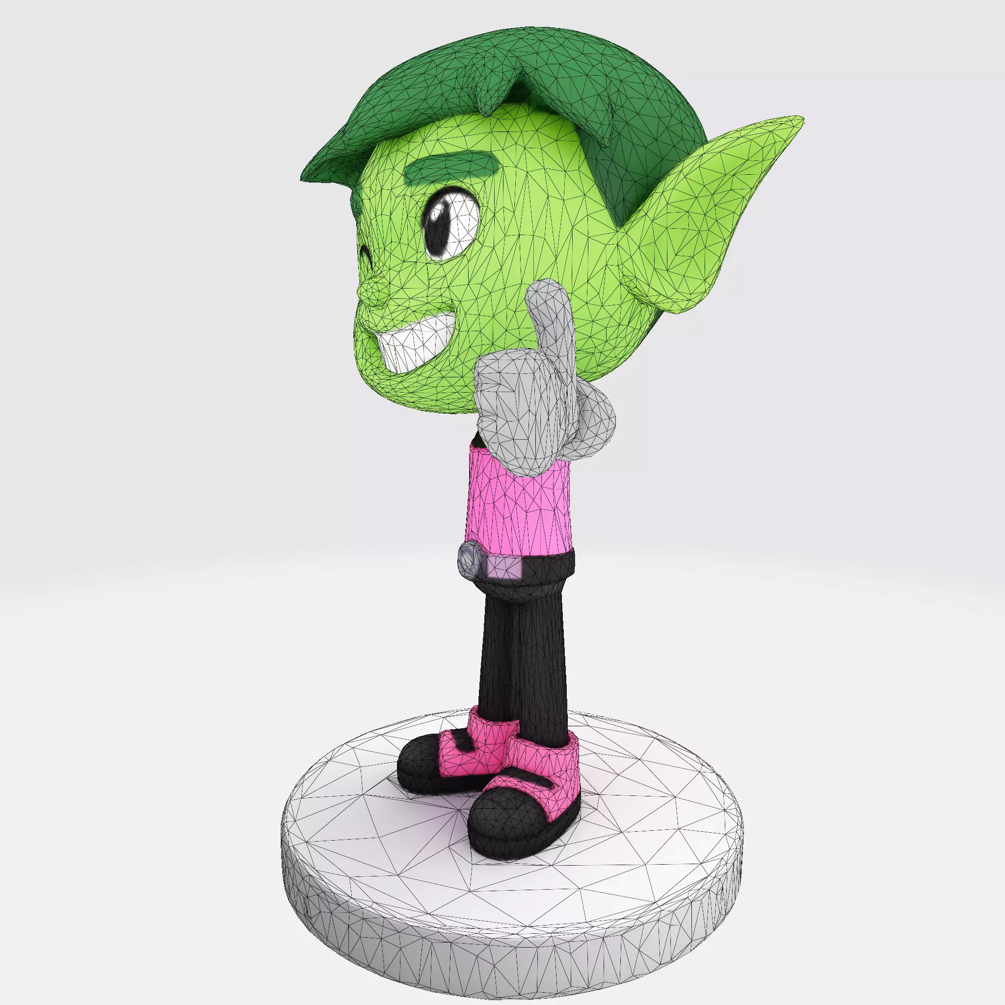 Beasty Boy Stylized 3D Print Ready Character 3D print model_12