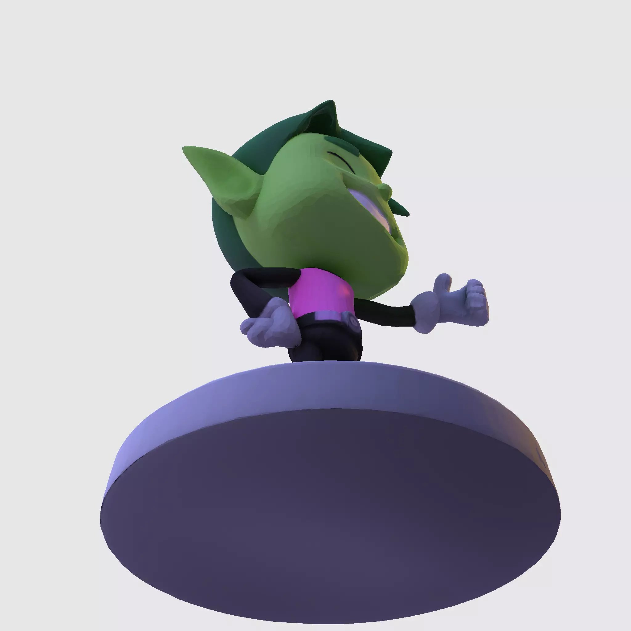 Beasty Boy Stylized 3D Print Ready Character 3D print model_10