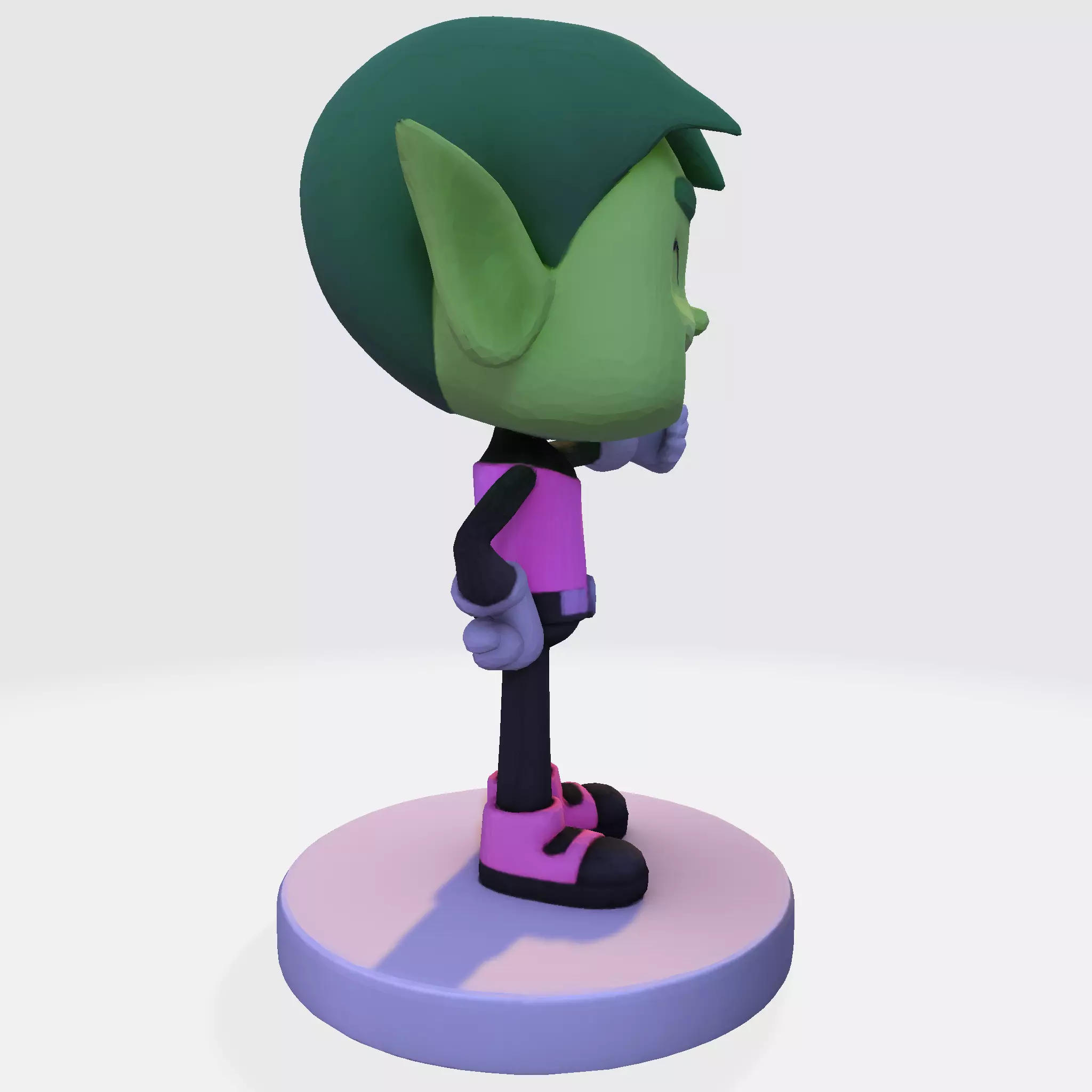Beasty Boy Stylized 3D Print Ready Character 3D print model_3