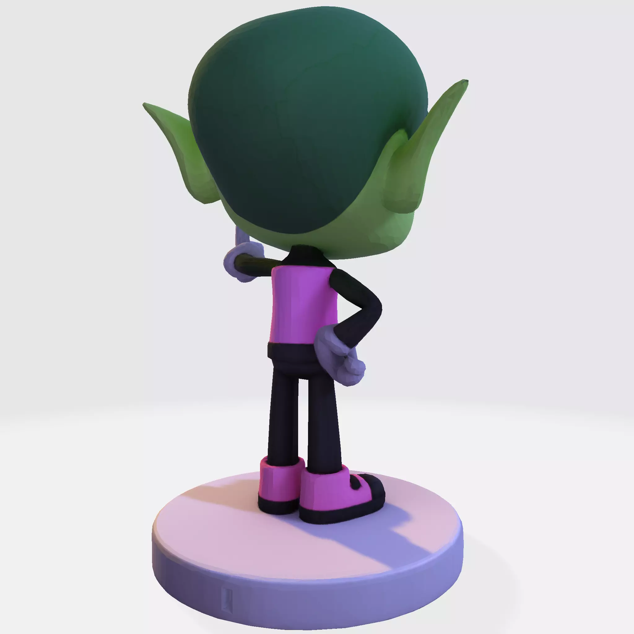 Beasty Boy Stylized 3D Print Ready Character 3D print model_4