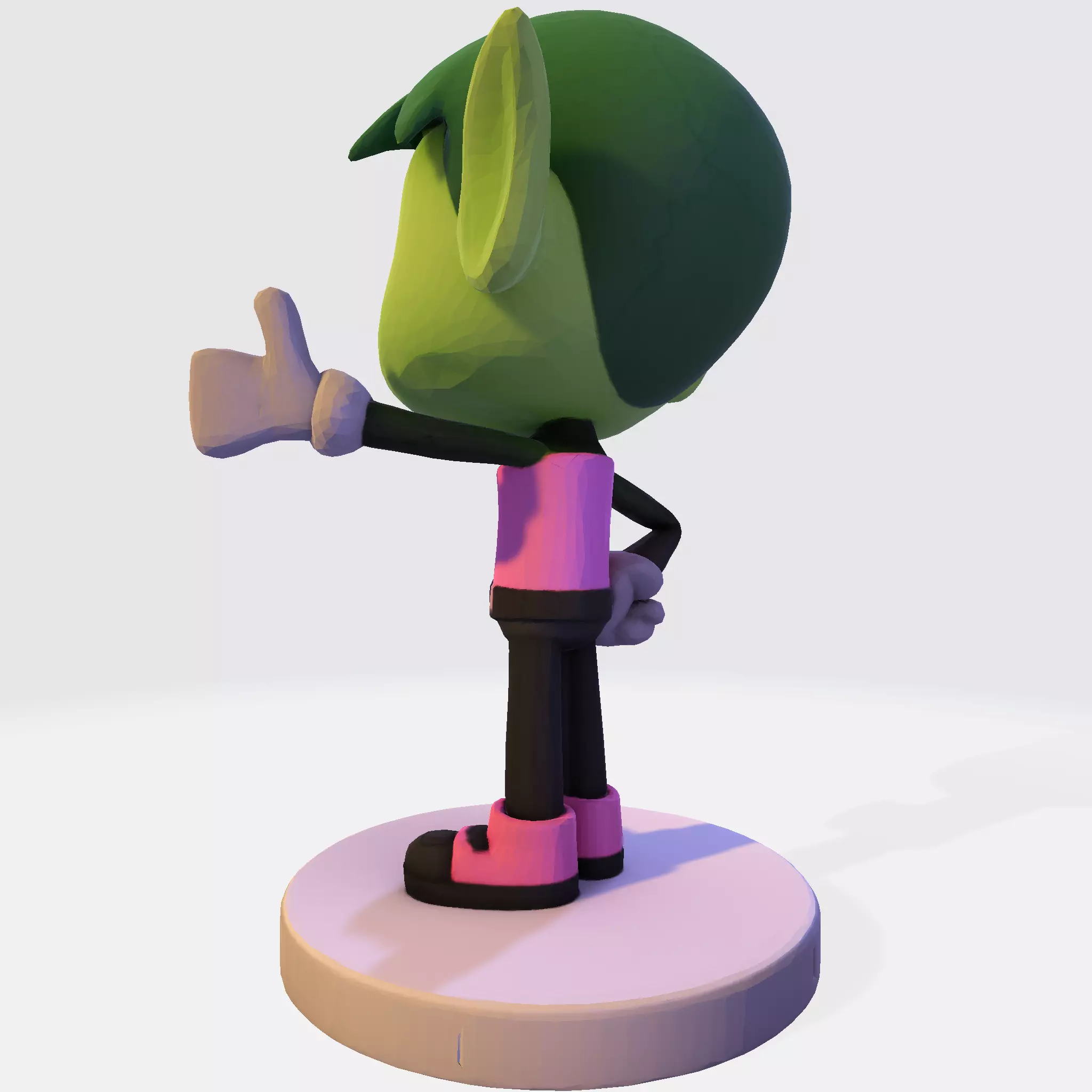 Beasty Boy Stylized 3D Print Ready Character 3D print model_6