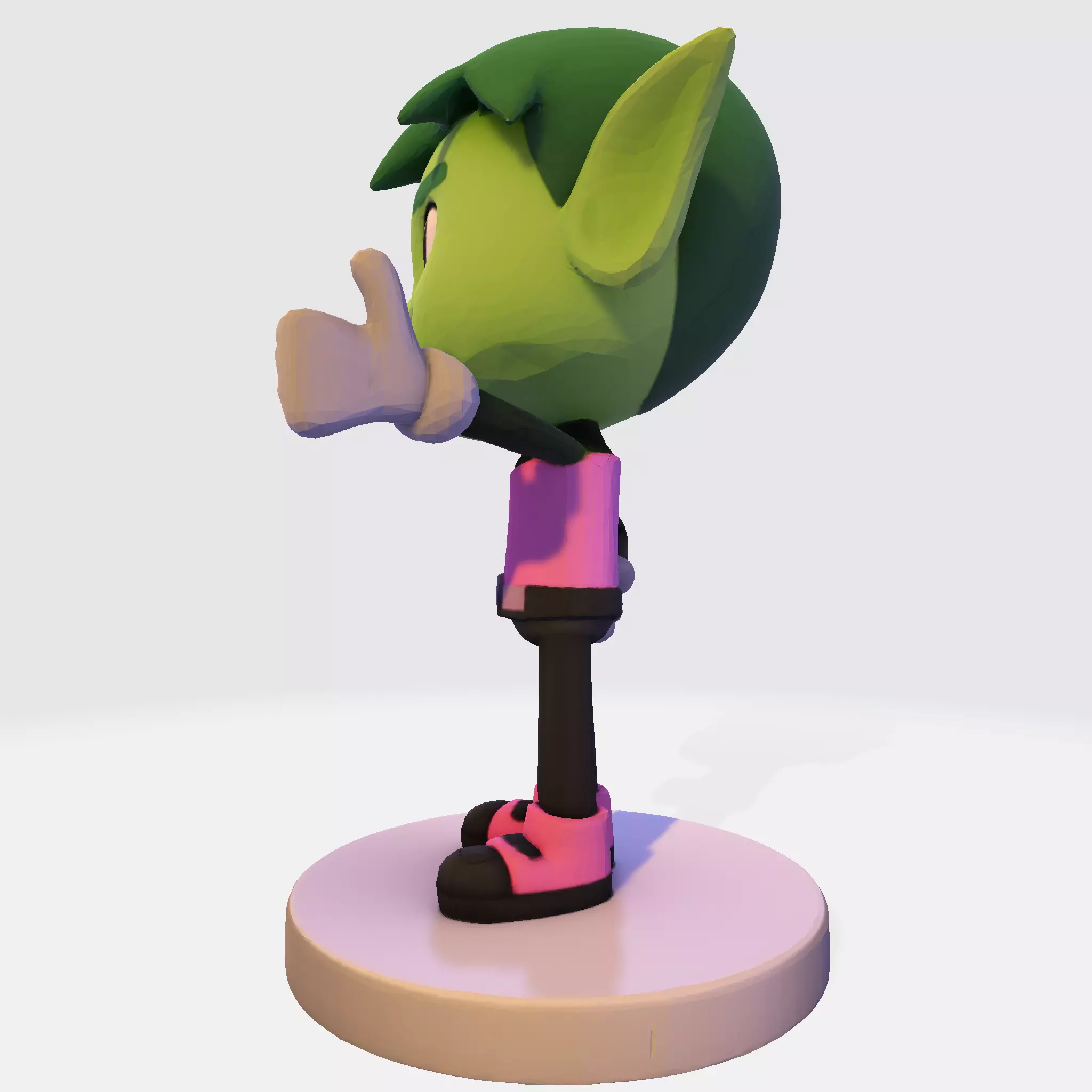 Beasty Boy Stylized 3D Print Ready Character 3D print model_7