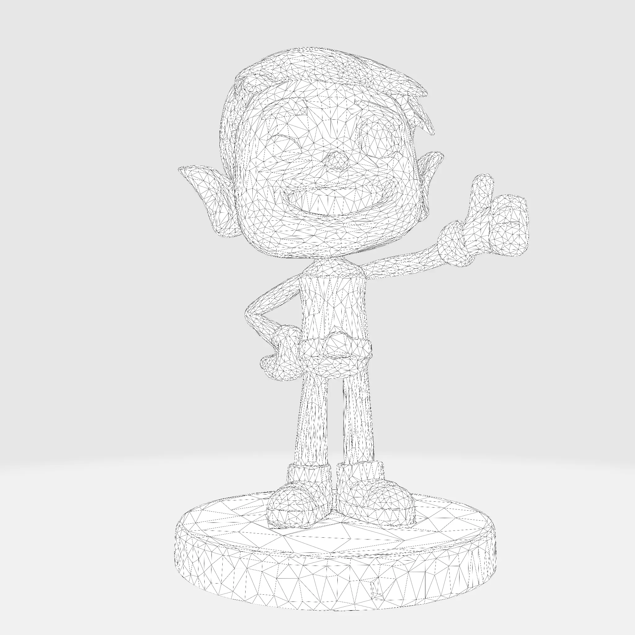 Beasty Boy Stylized 3D Print Ready Character 3D print model_19