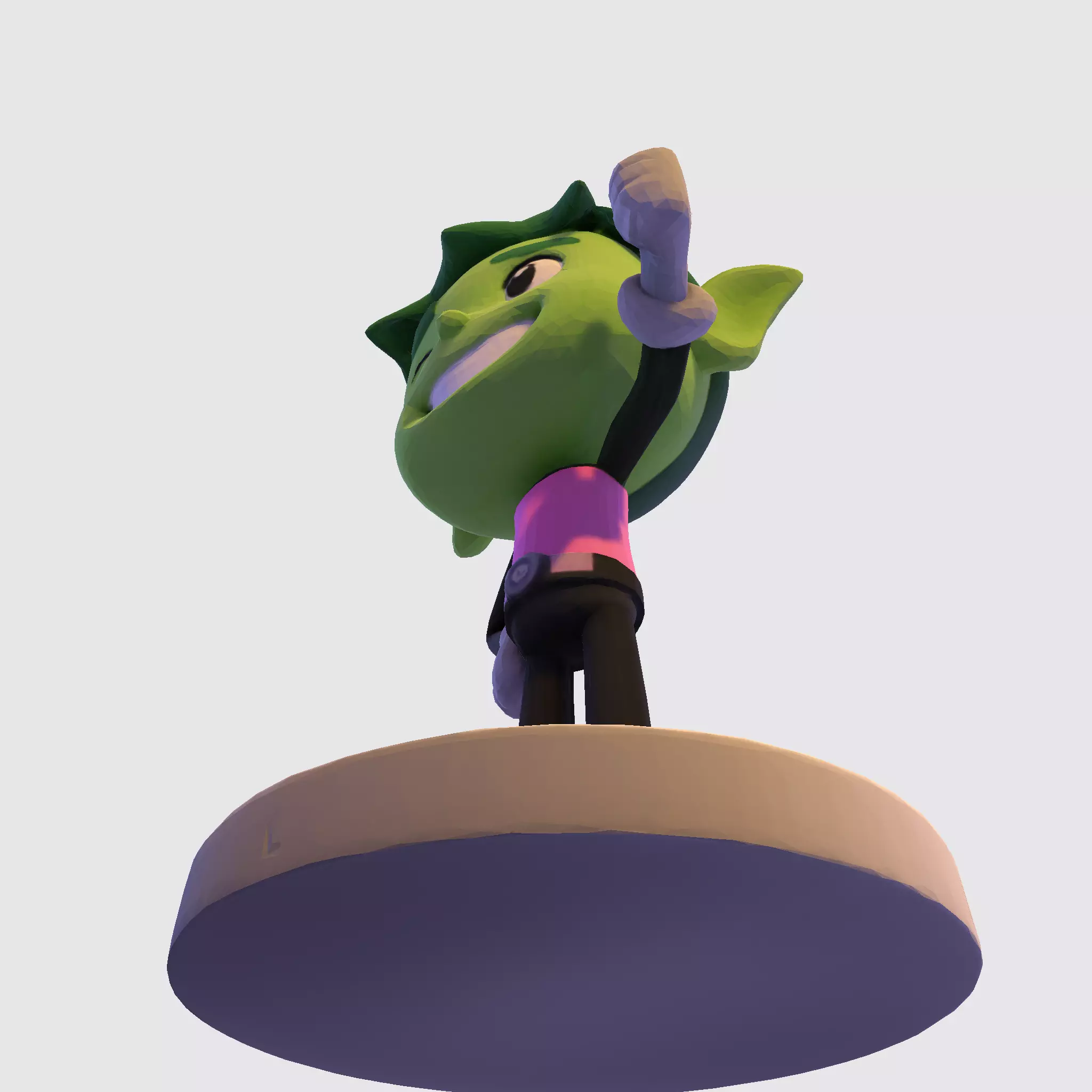 Beasty Boy Stylized 3D Print Ready Character 3D print model_9