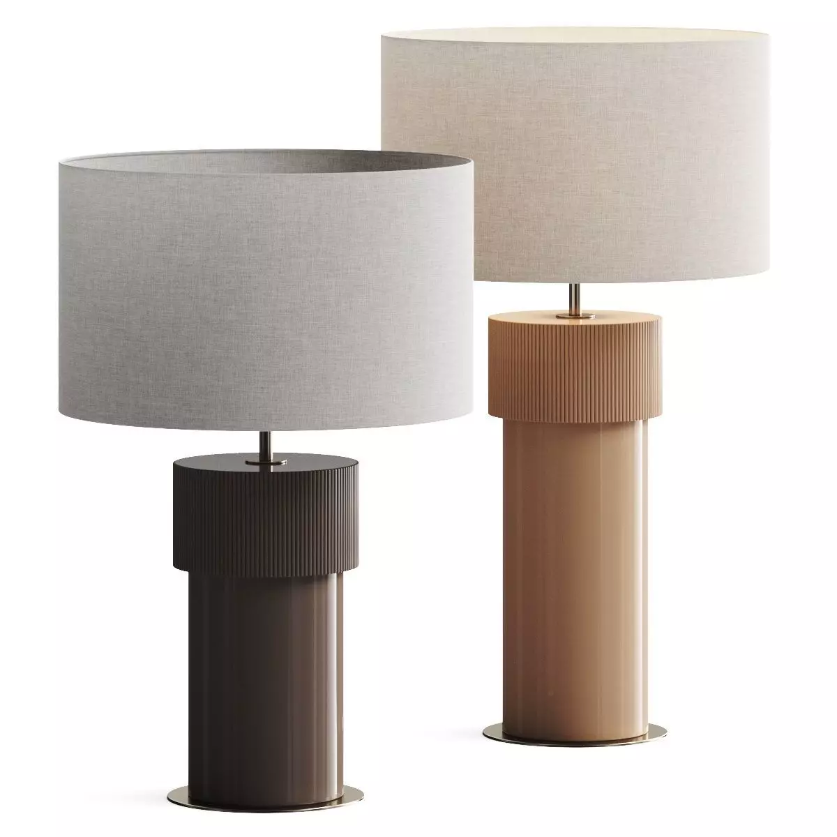 Aromas Rock Table Lamp 3D model_1