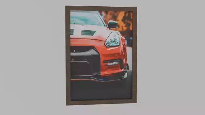 Car photo frame