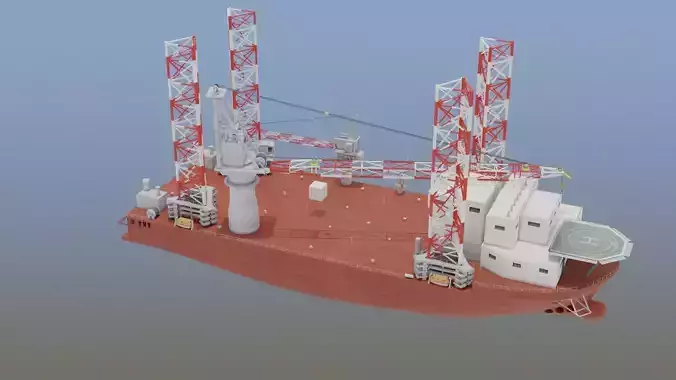 Jack Up Offshore Installation Vessel