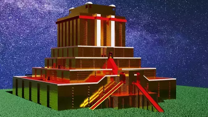 Golden Ziggurat