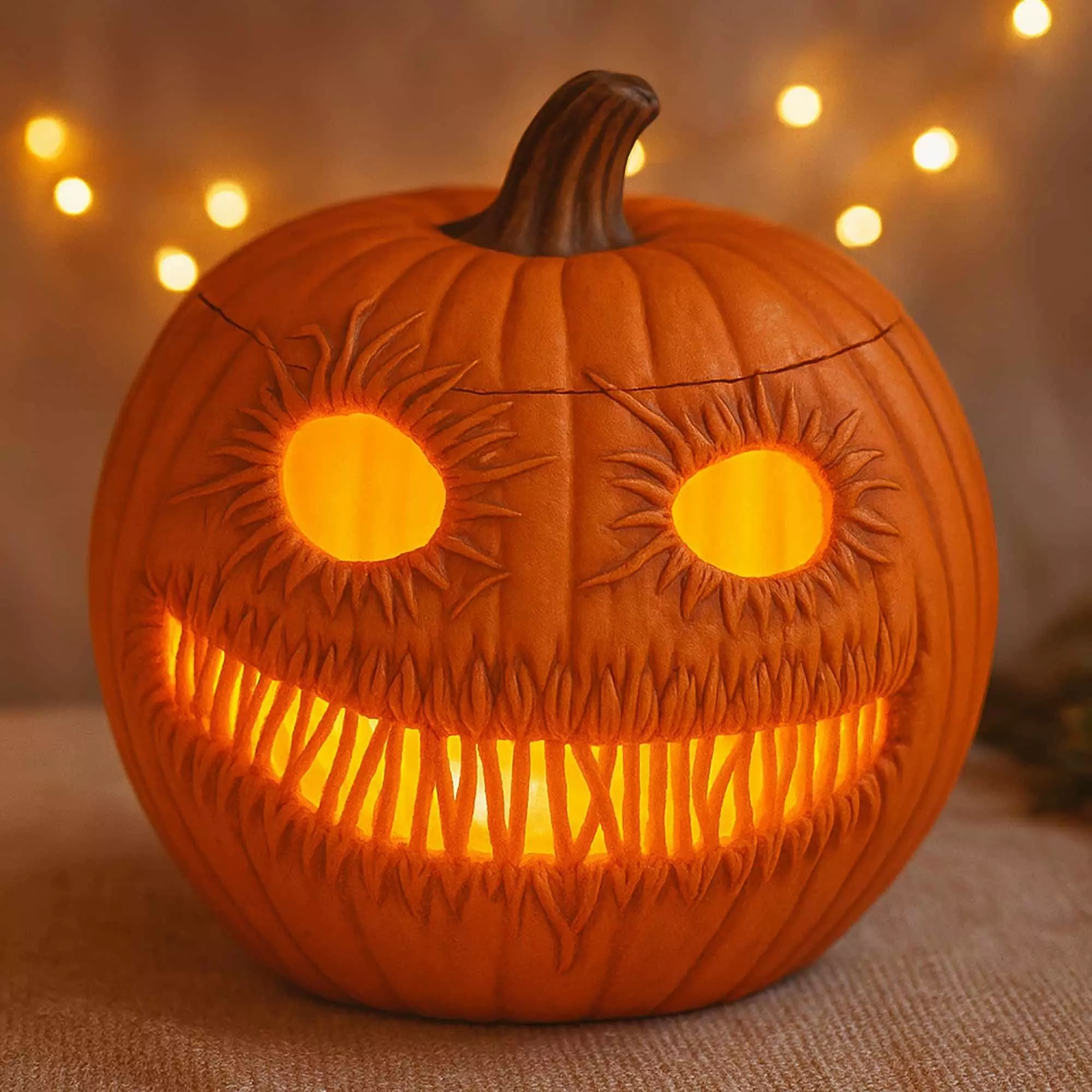 Halloween Pumpkin Basket STL File 3D Printable No Supports 3D print model