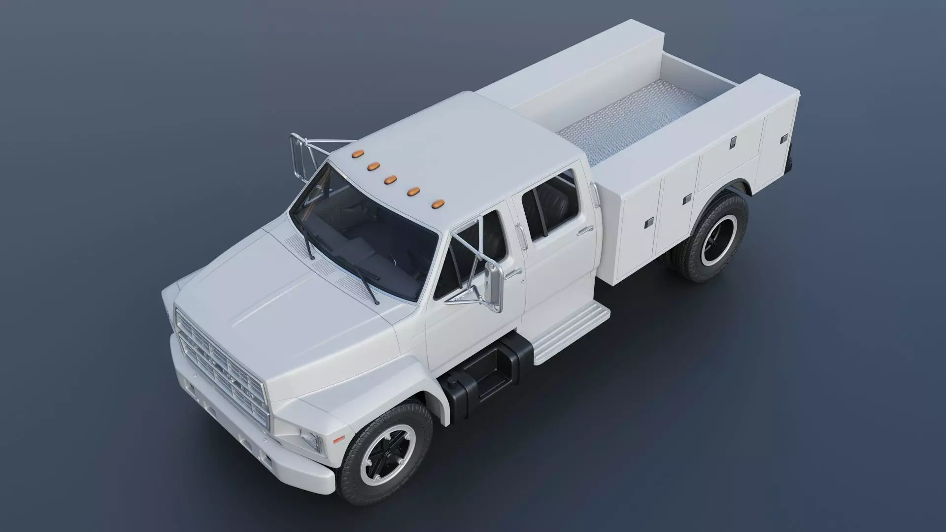 F-700 Service Truck 1982 3D print model_12