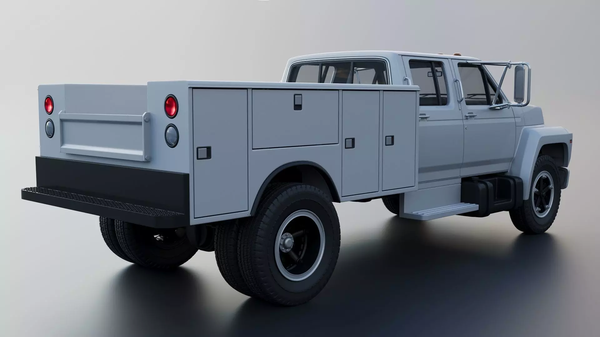 F-700 Service Truck 1982 3D print model_6