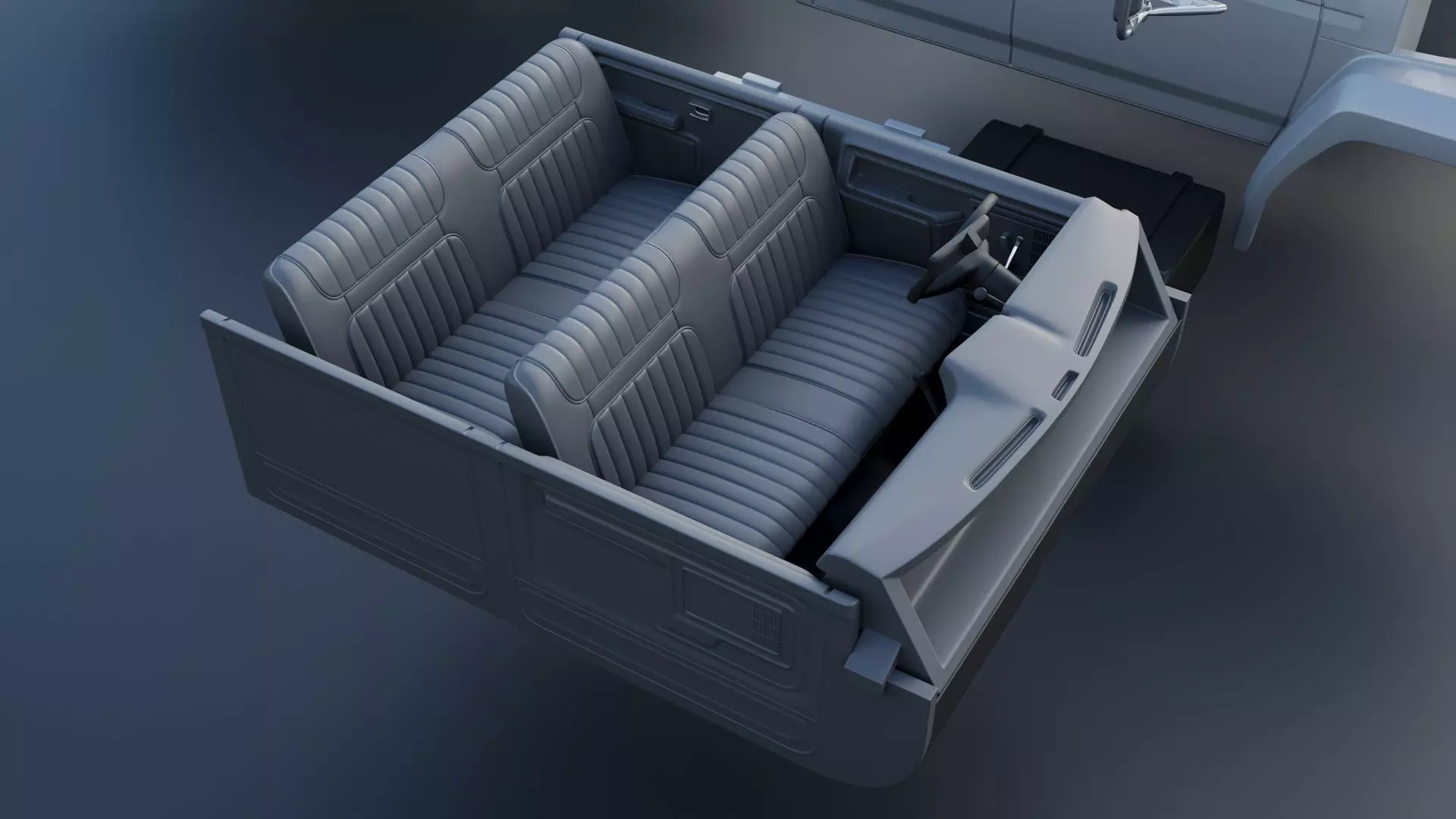 F-700 Service Truck 1982 3D print model_23