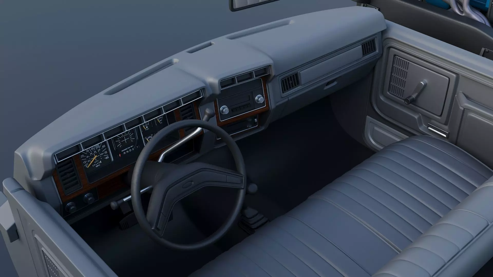 F-700 Service Truck 1982 3D print model_25