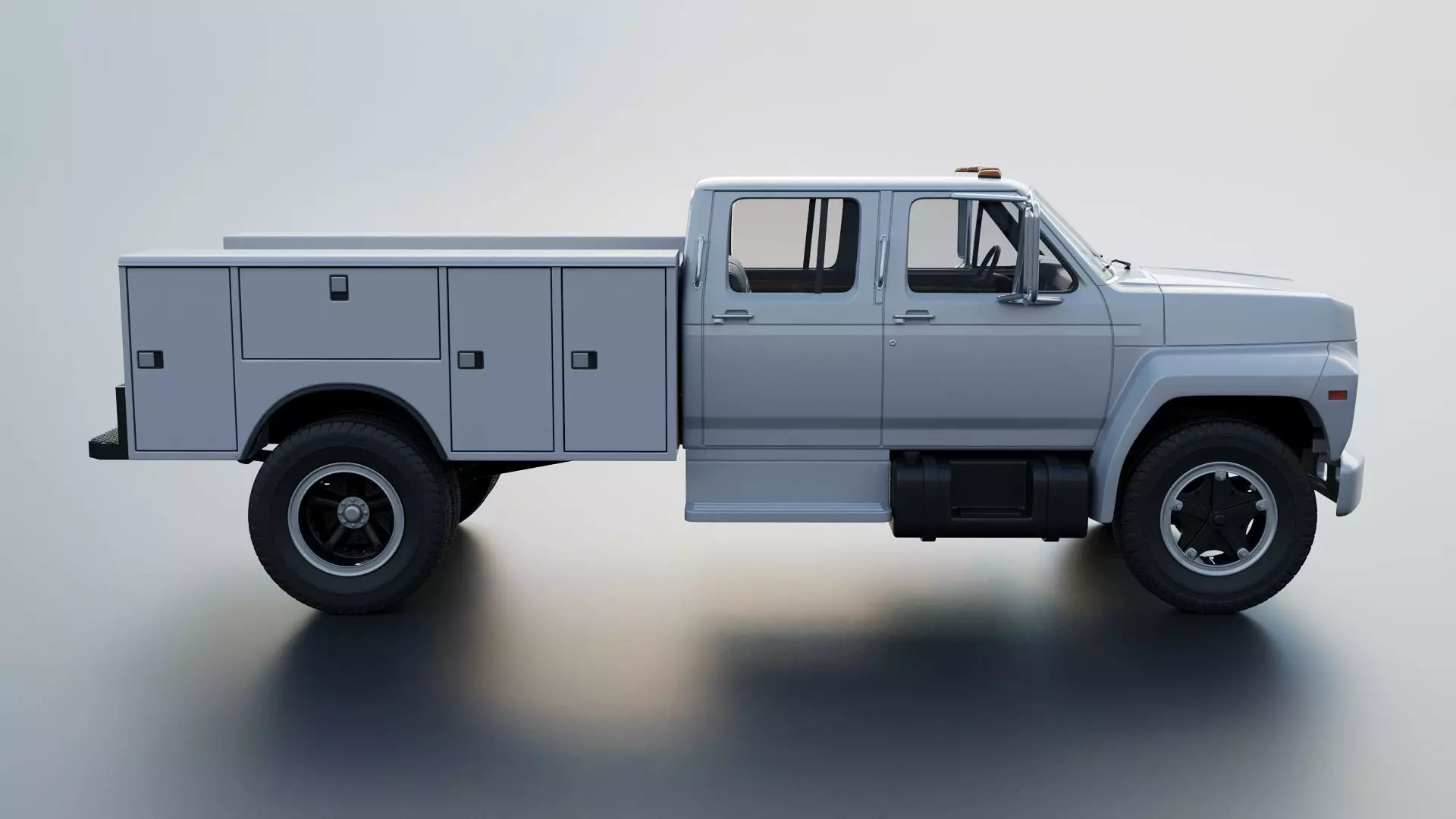 F-700 Service Truck 1982 3D print model_8