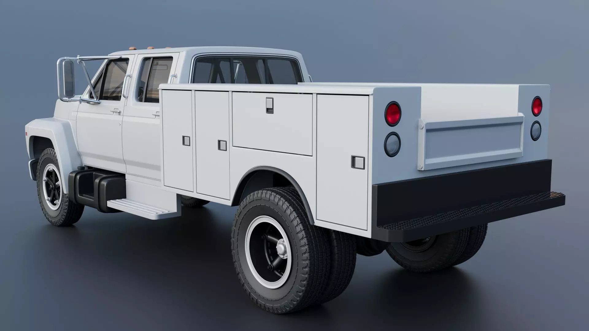 F-700 Service Truck 1982 3D print model_4