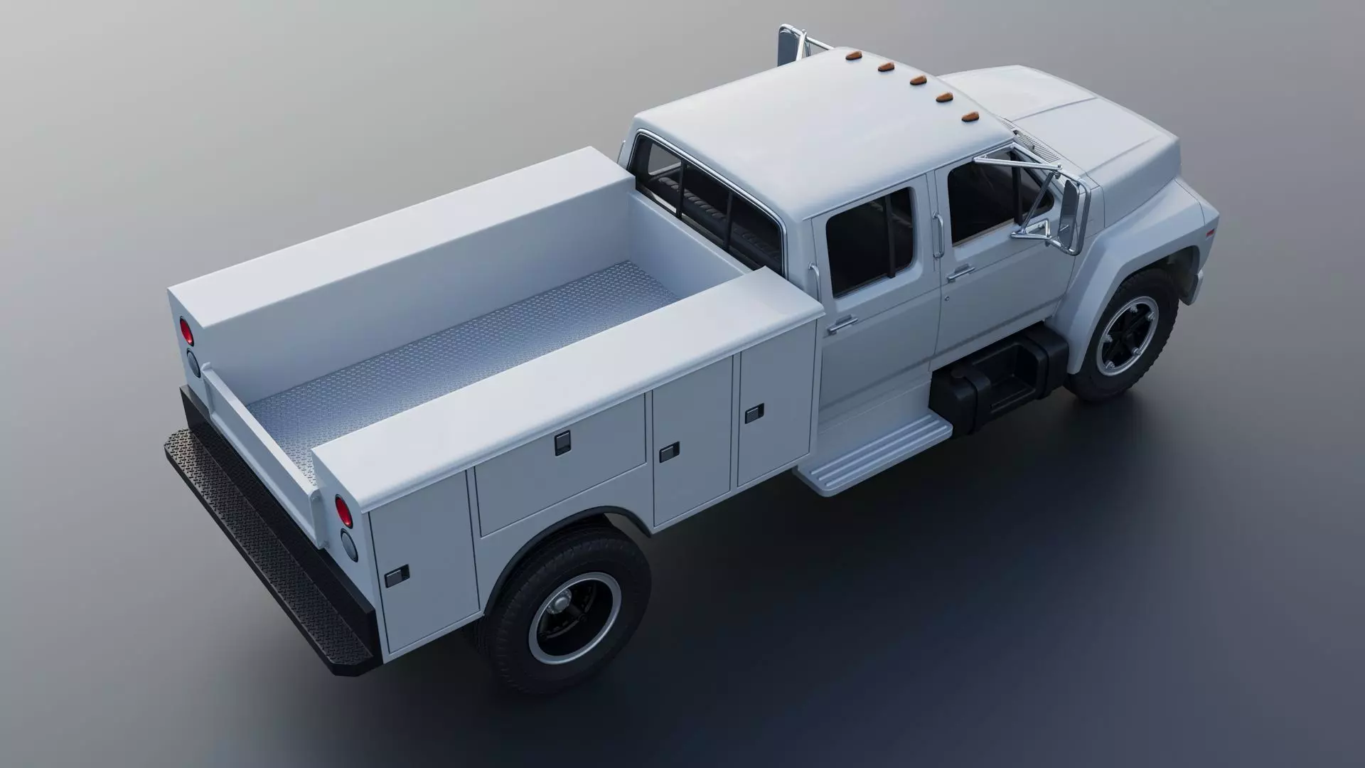 F-700 Service Truck 1982 3D print model_7