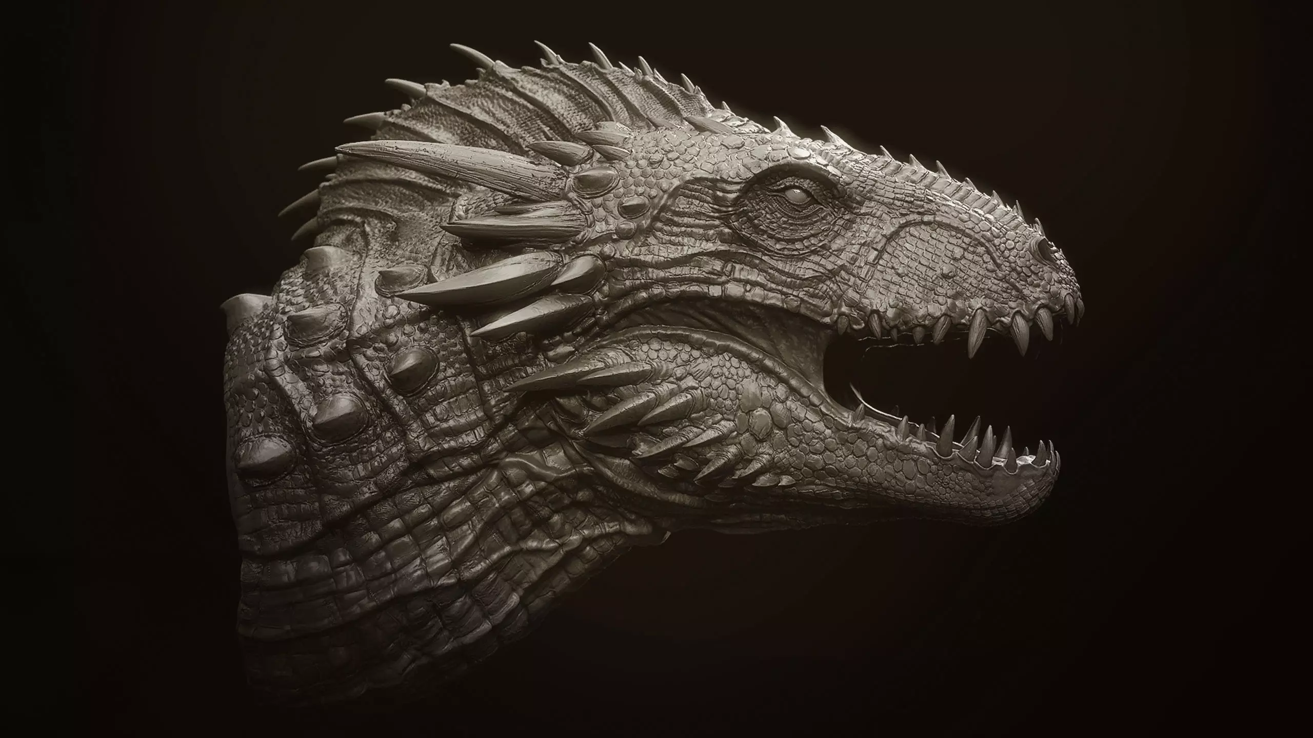 Dragon Heads Volume 1 3D model_11