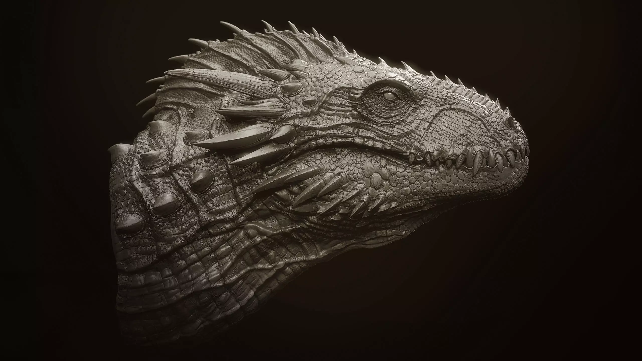 Dragon Heads Volume 1 3D model_10