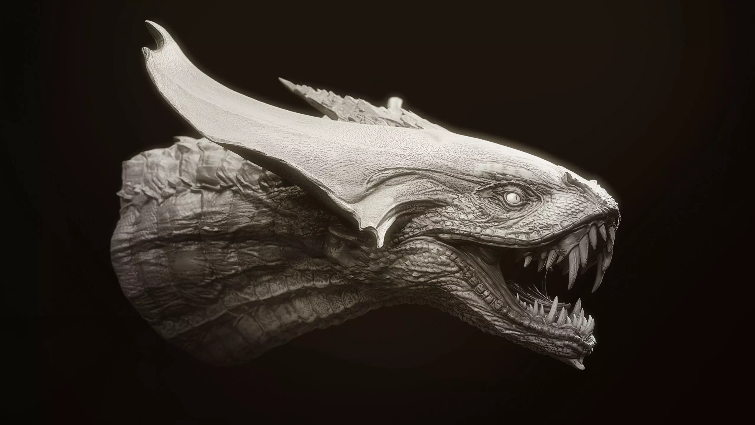 Dragon Heads Volume 1 3D model_9