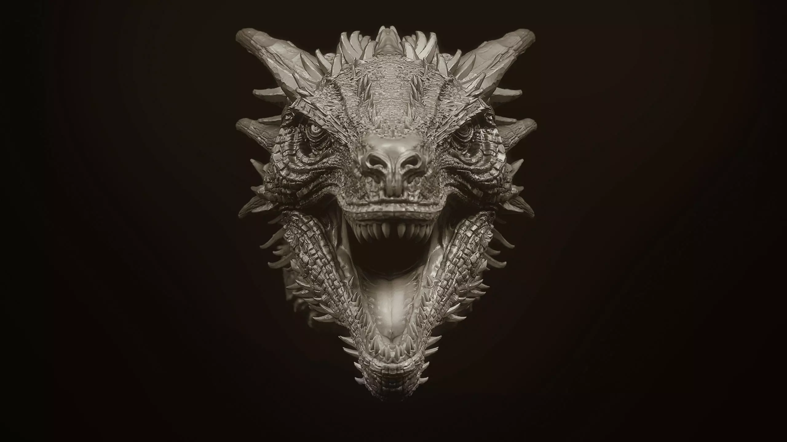 Dragon Heads Volume 1 3D model_14
