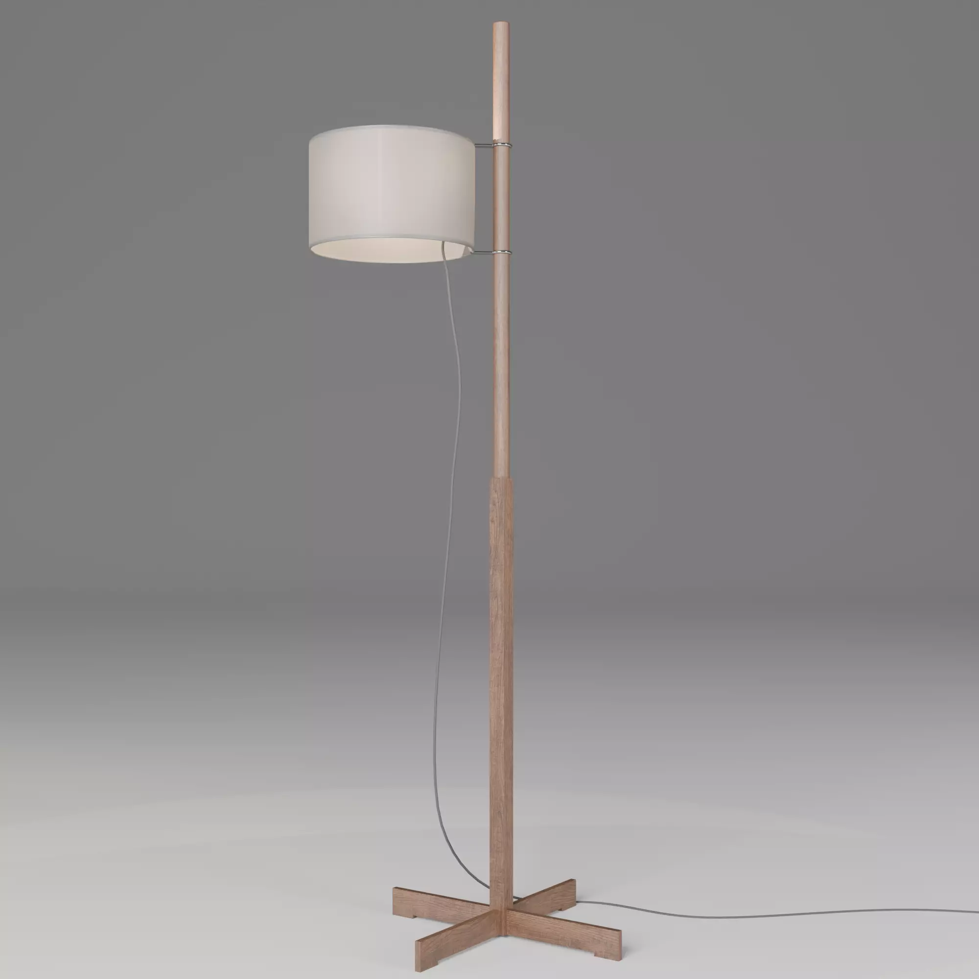 Floor LamP set of 4 Low-poly 3D model_6