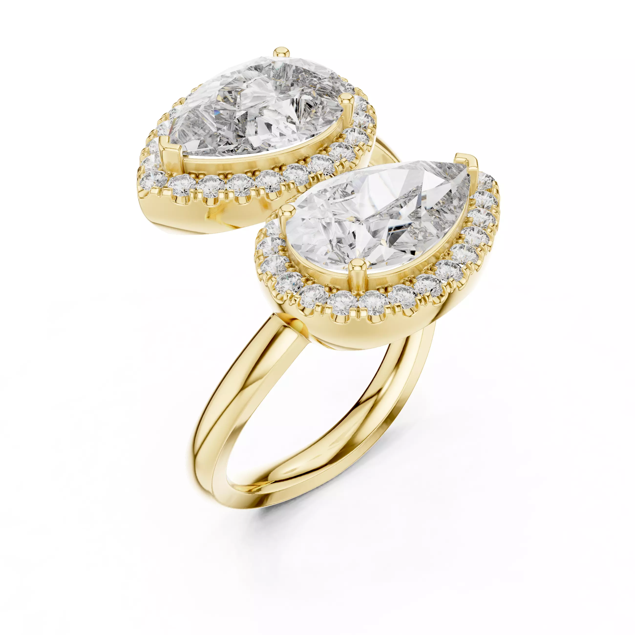 Solitaire Ring 3dm stl renders animation videos details  3D print model_13