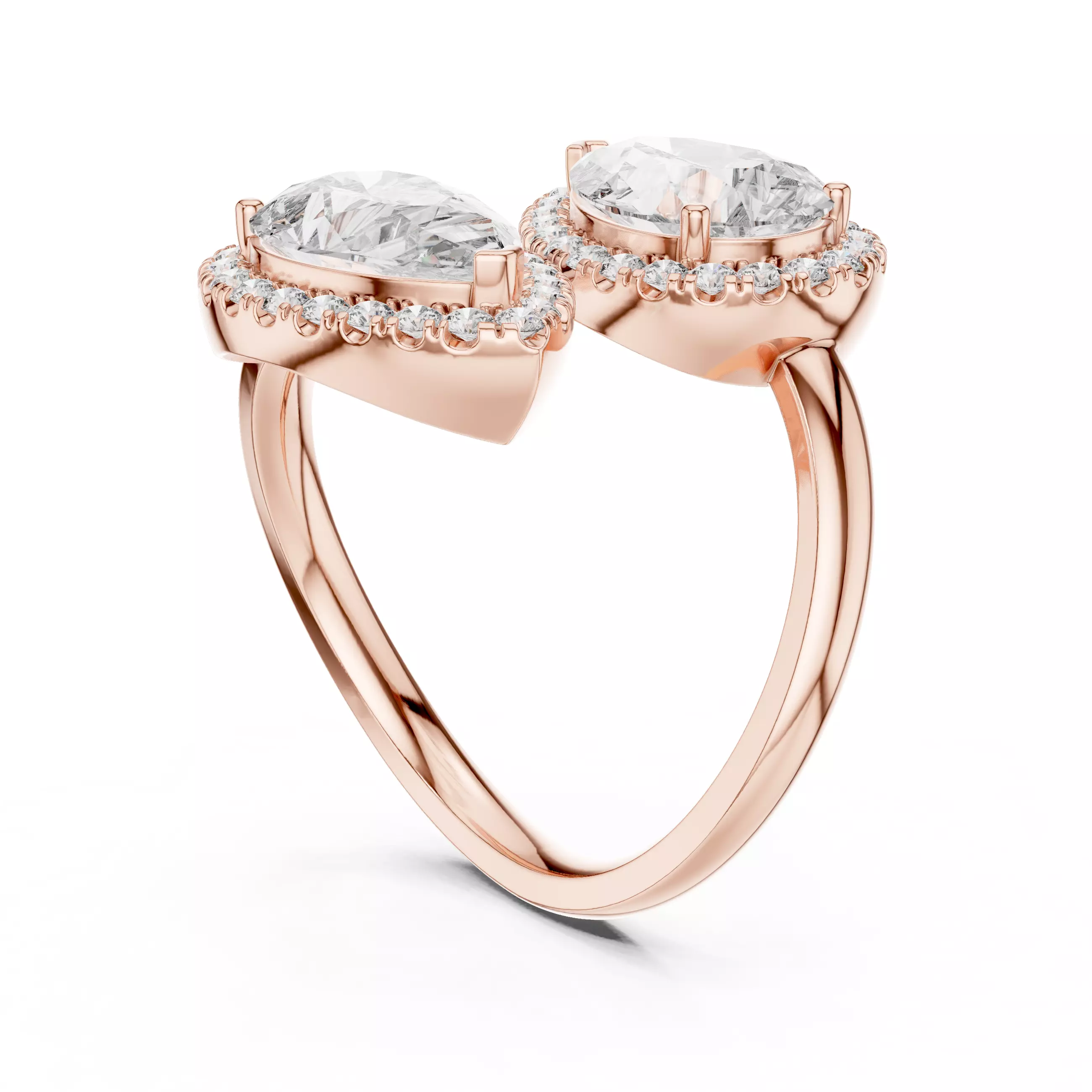 Solitaire Ring 3dm stl renders animation videos details  3D print model_8