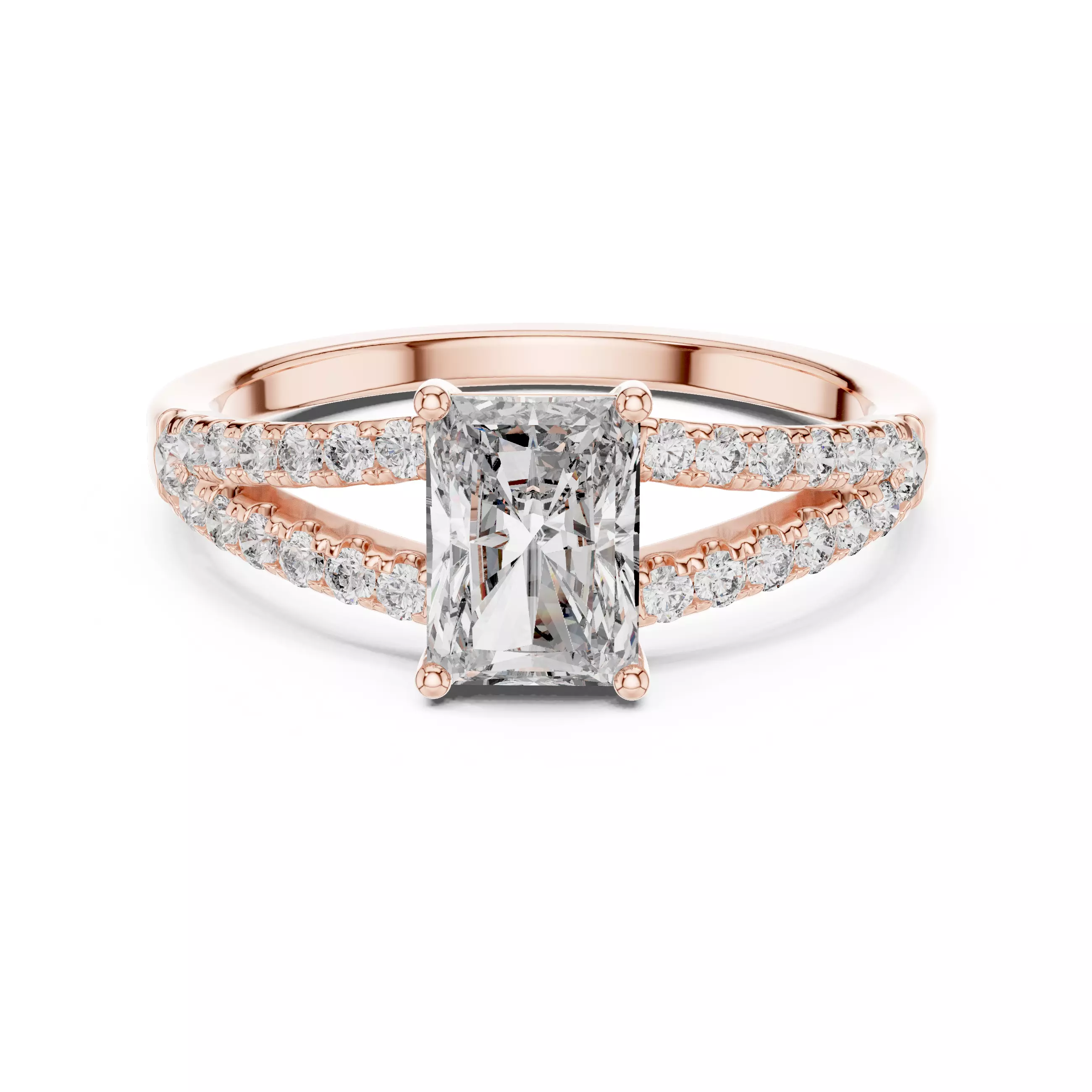 Solitaire Ring 3dm stl renders animation videos details 3D print model_0