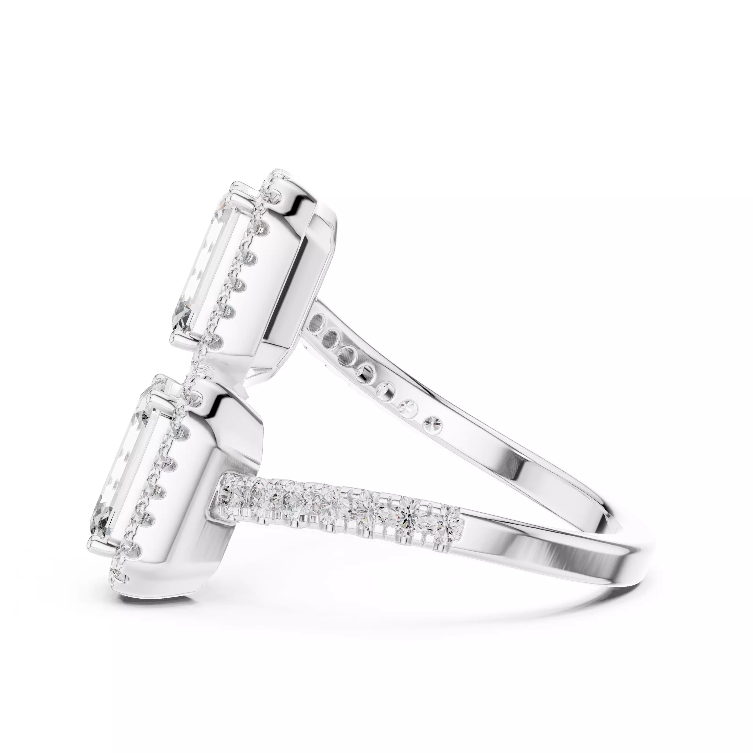 Solitaire Ring 3dm stl renders animation videos details 3D print model_2