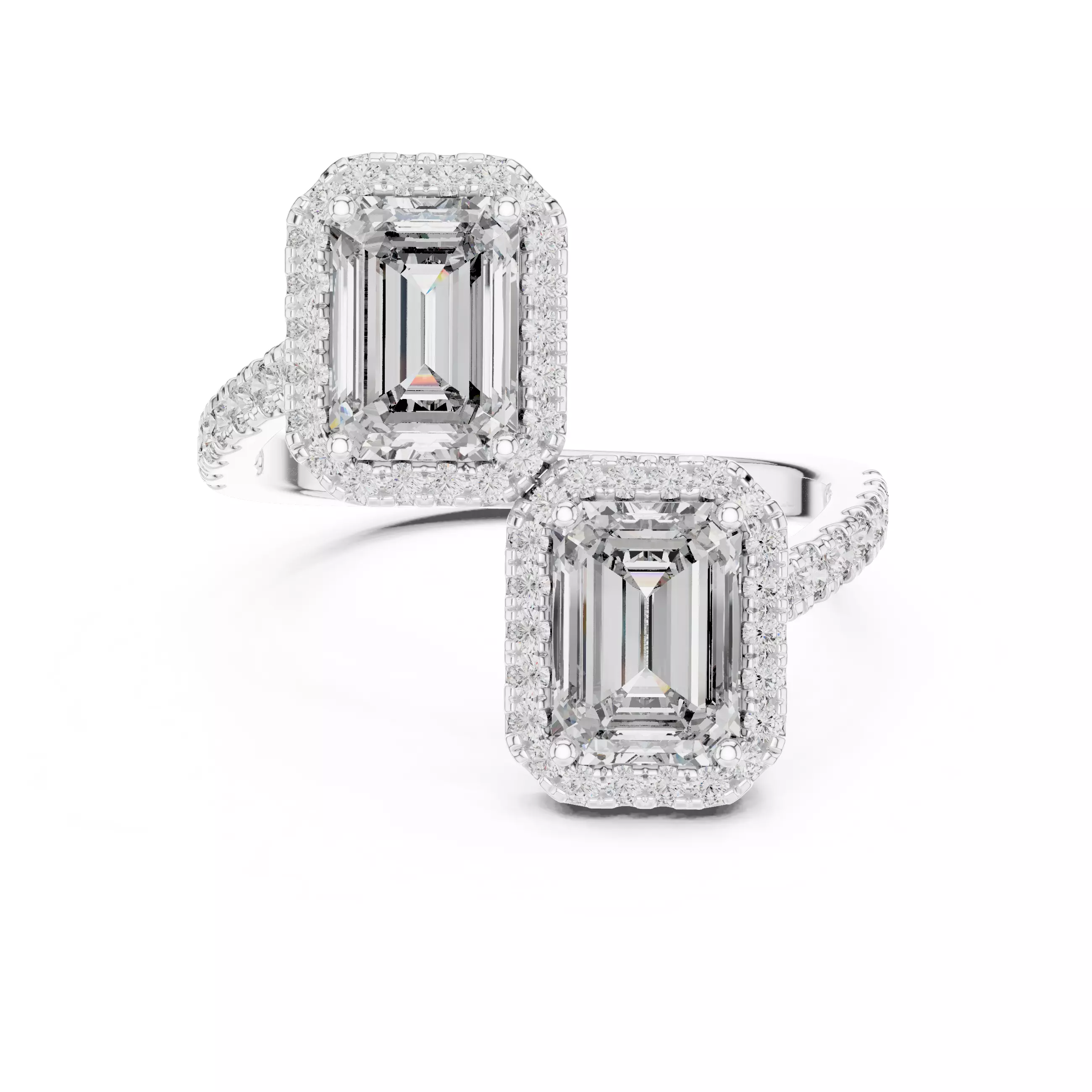 Solitaire Ring 3dm stl renders animation videos details 3D print model_3