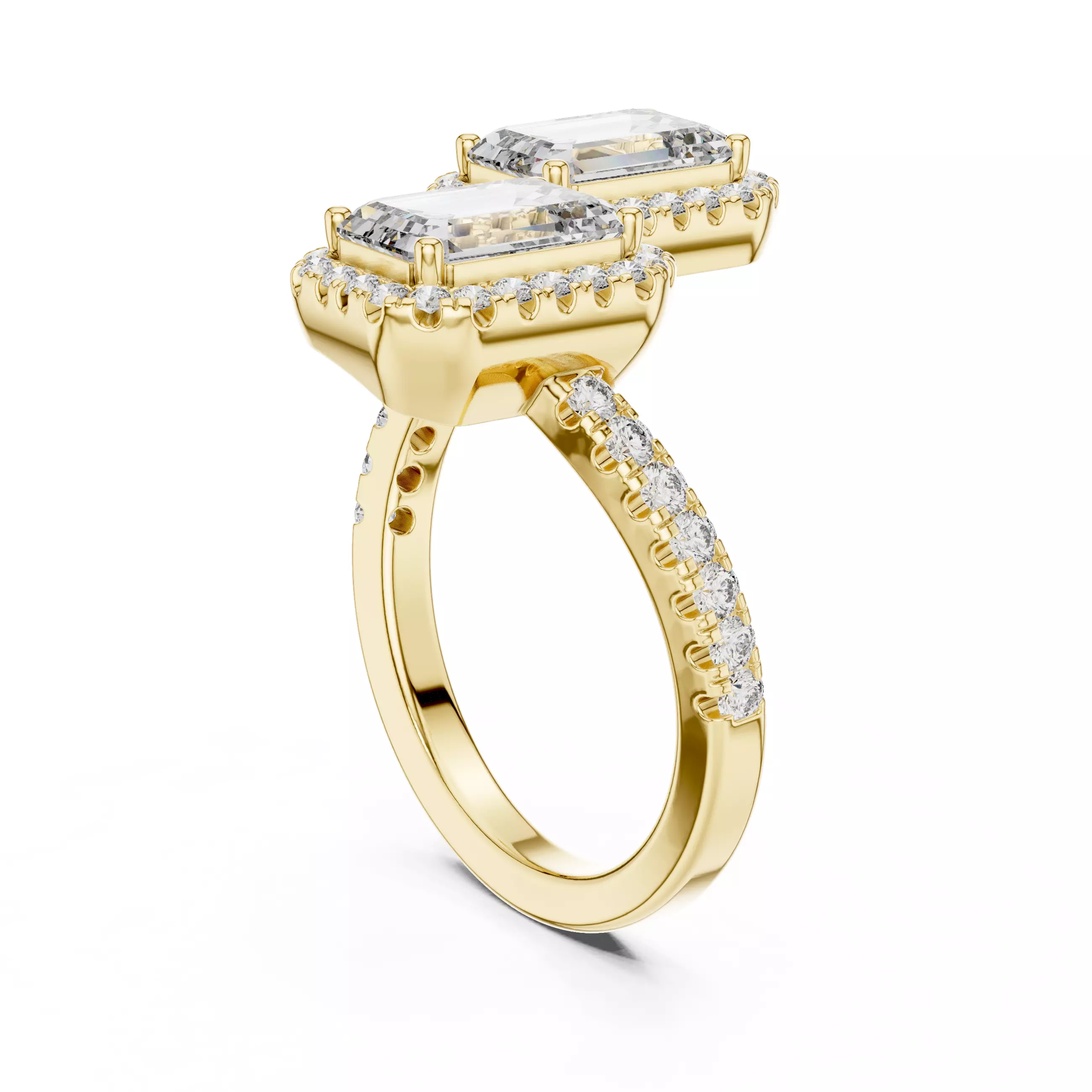 Solitaire Ring 3dm stl renders animation videos details 3D print model_12