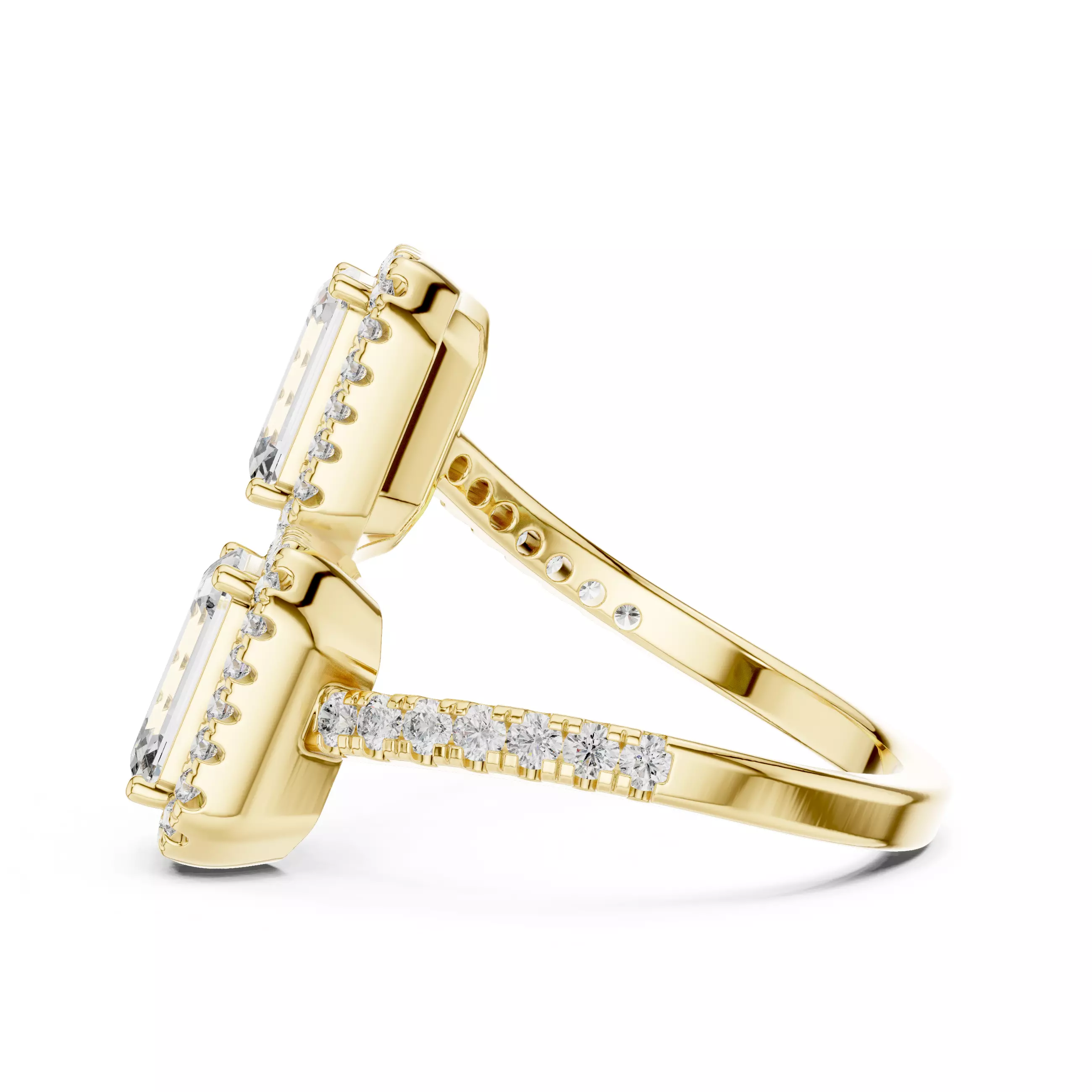 Solitaire Ring 3dm stl renders animation videos details 3D print model_4