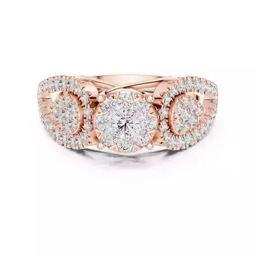 Diamond Ring 3dm stl renders animation videos details 